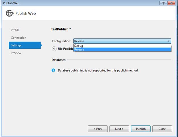 debug mode or release mode